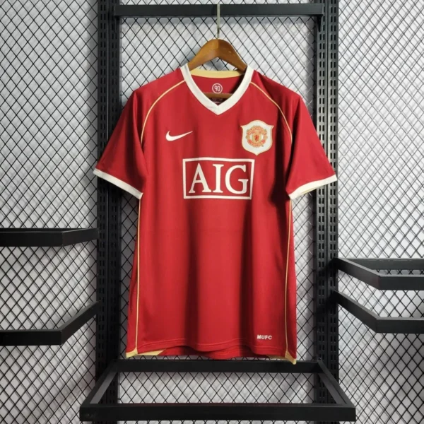 Camisa Manchester United 2006/07 Home - Retrô