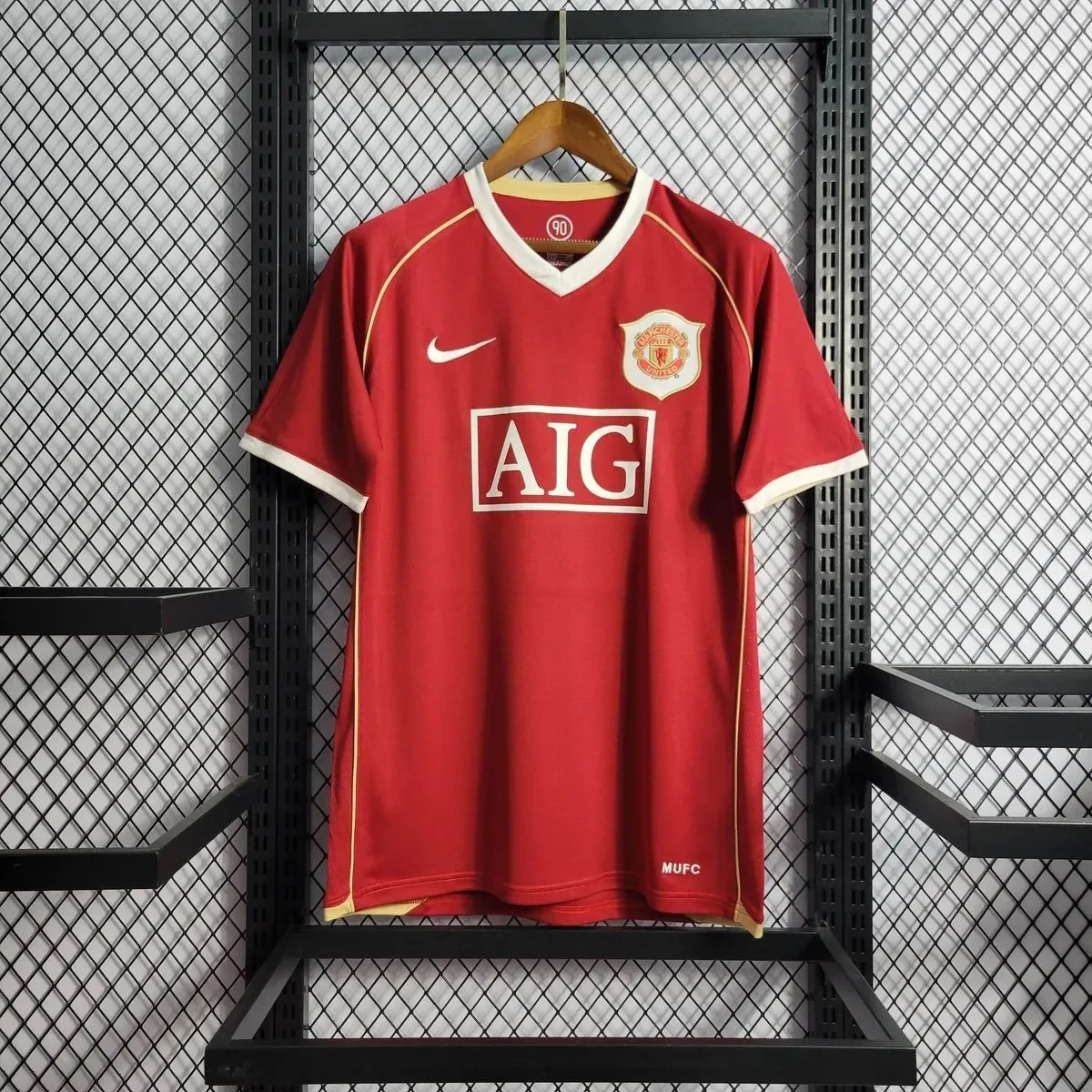 Camisa Manchester United 2006/07 Home - Retrô