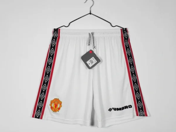 Short Manchester United 1998/99 Home - Retrô