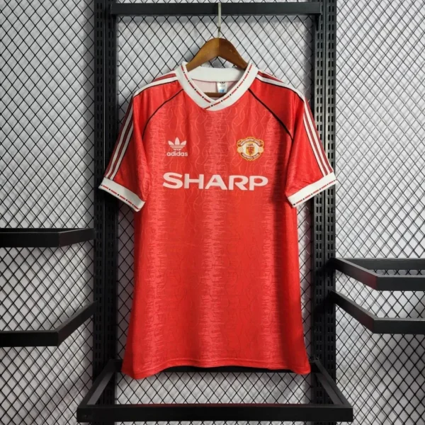Camisa Manchester United 1990/92 Home - Retrô