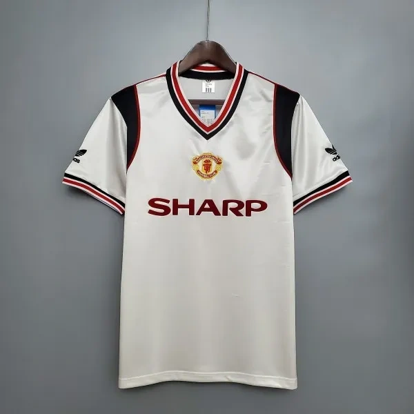 Camisa Manchester United 1984/86 Away - Retrô