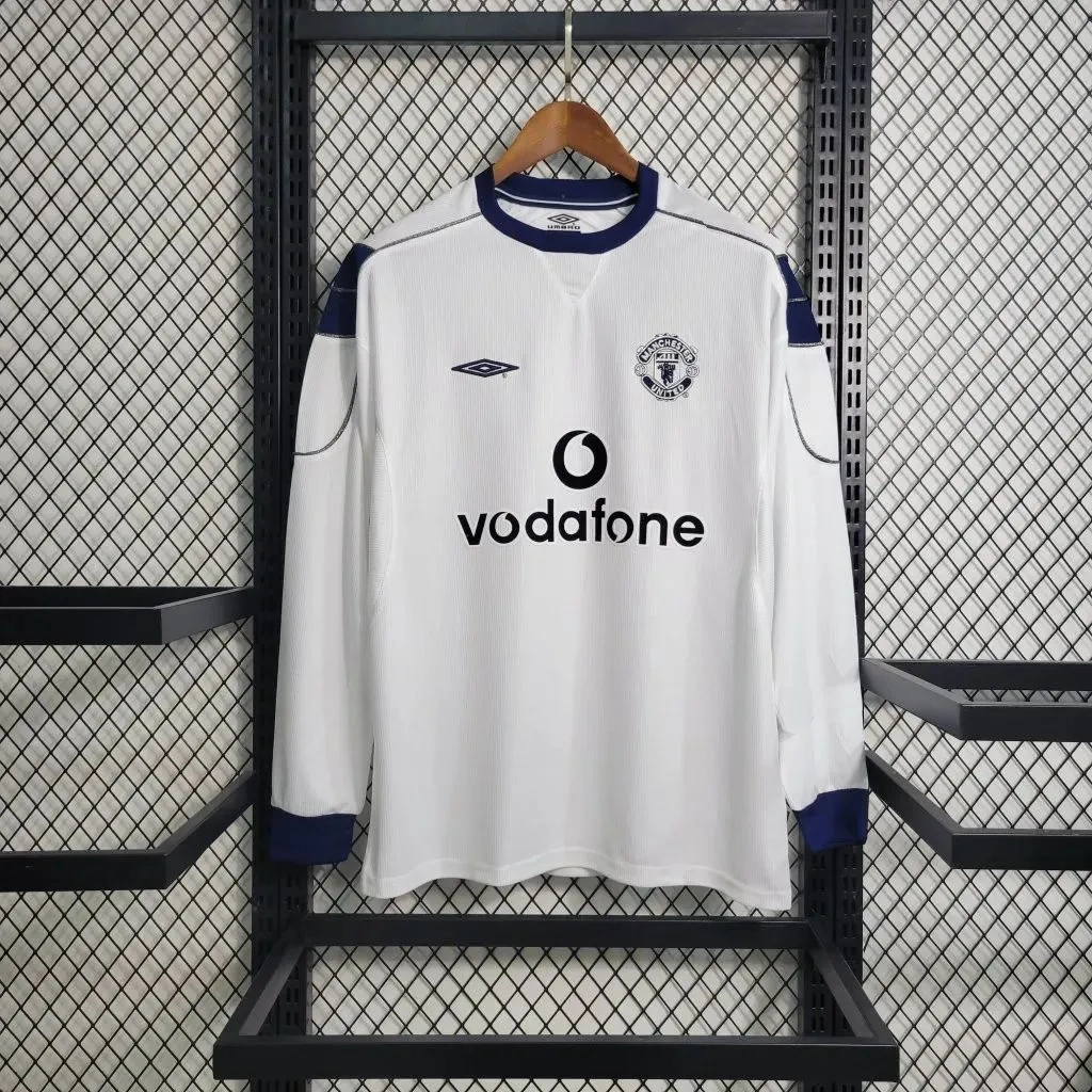 Camisa Manchester United 1999/00 Third - Retrô - Manga Longa