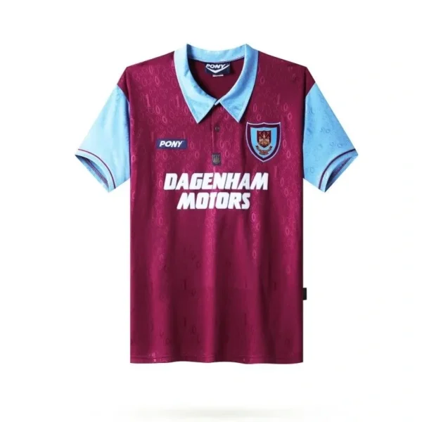 Camisa West Ham 1995/97 Home - Retrô - Centenário - United United