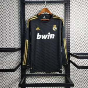 Camisa Real Madrid 2011/12 Away - Retrô - Manga Longa