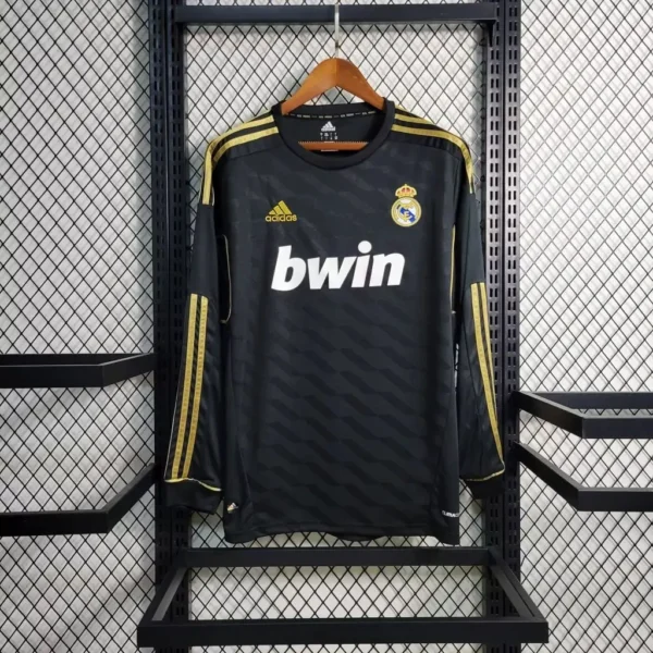 Camisa Real Madrid 2011/12 Away - Retrô - Manga Longa