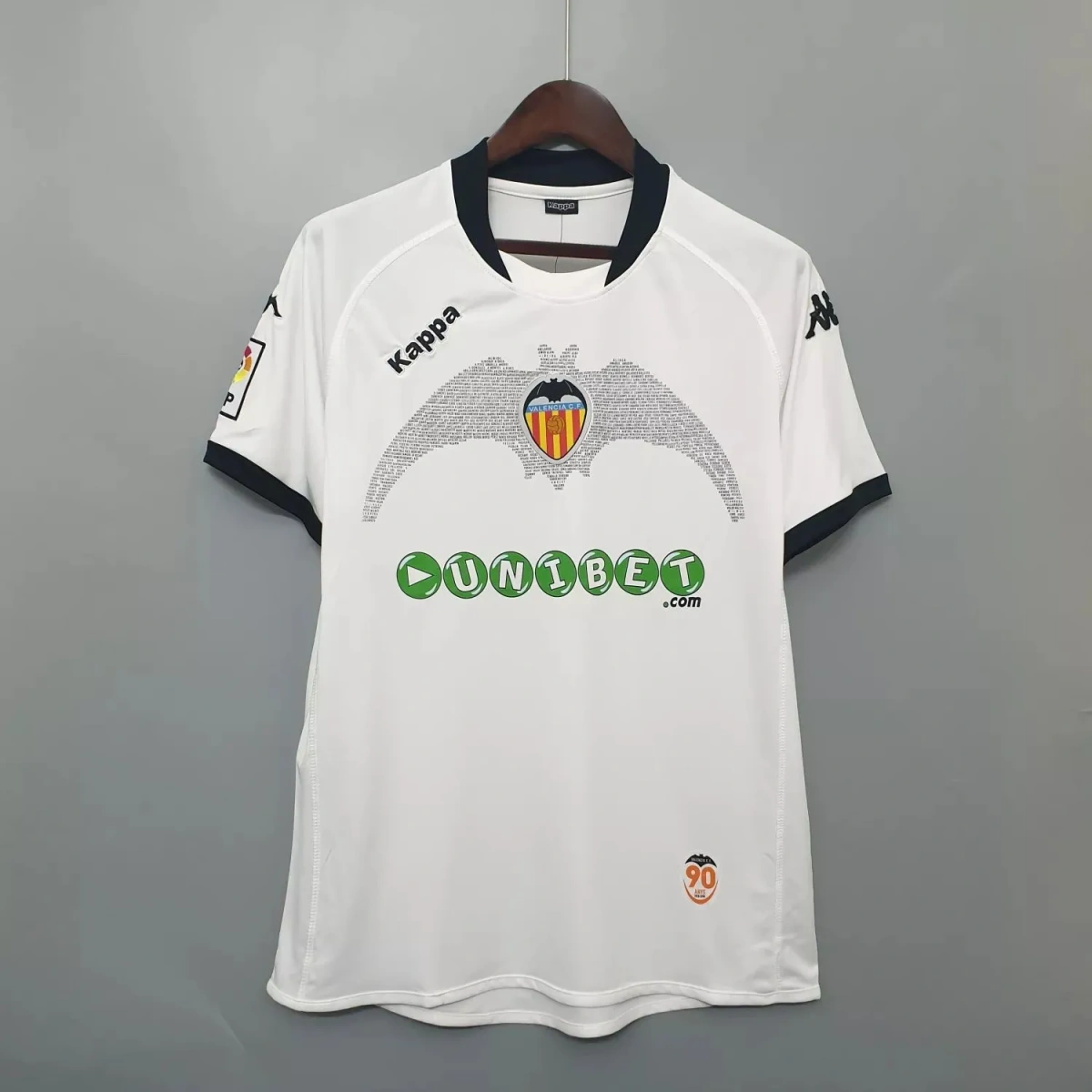 Camisa Valencia 2009/10 Home - Retrô - Aniversário de 90 Anos - 90th 90th