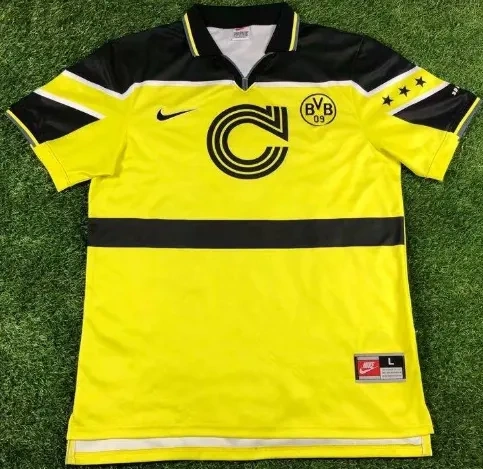 Camisa Borussia Dortmund 1997 Home - Retrô - Ucl Ucl