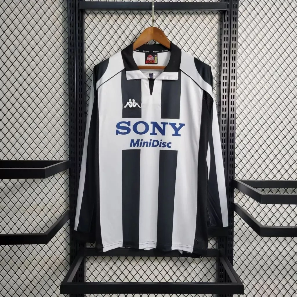 Camisa Juventus 1997/98 Home - Retrô - Manga Longa