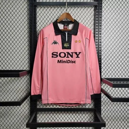 Camisa Juventus 1997/98 Away - Retrô - Manga Longa