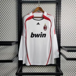Camisa AC Milan 2006/07 Away - Retrô - Manga Longa