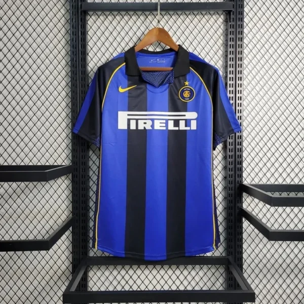 Camisa Inter de Milão 2001/02 Home - Retrô