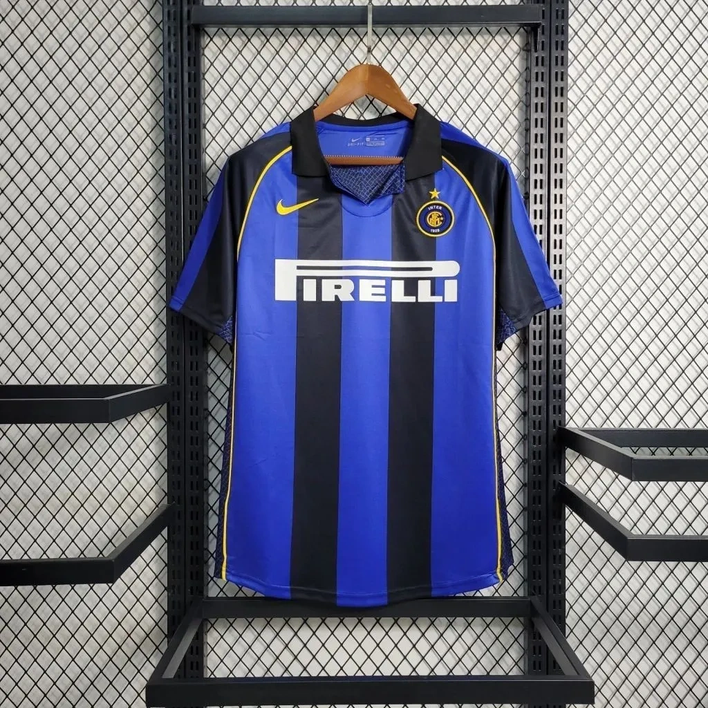 Camisa Inter de Milão 2001/02 Home - Retrô