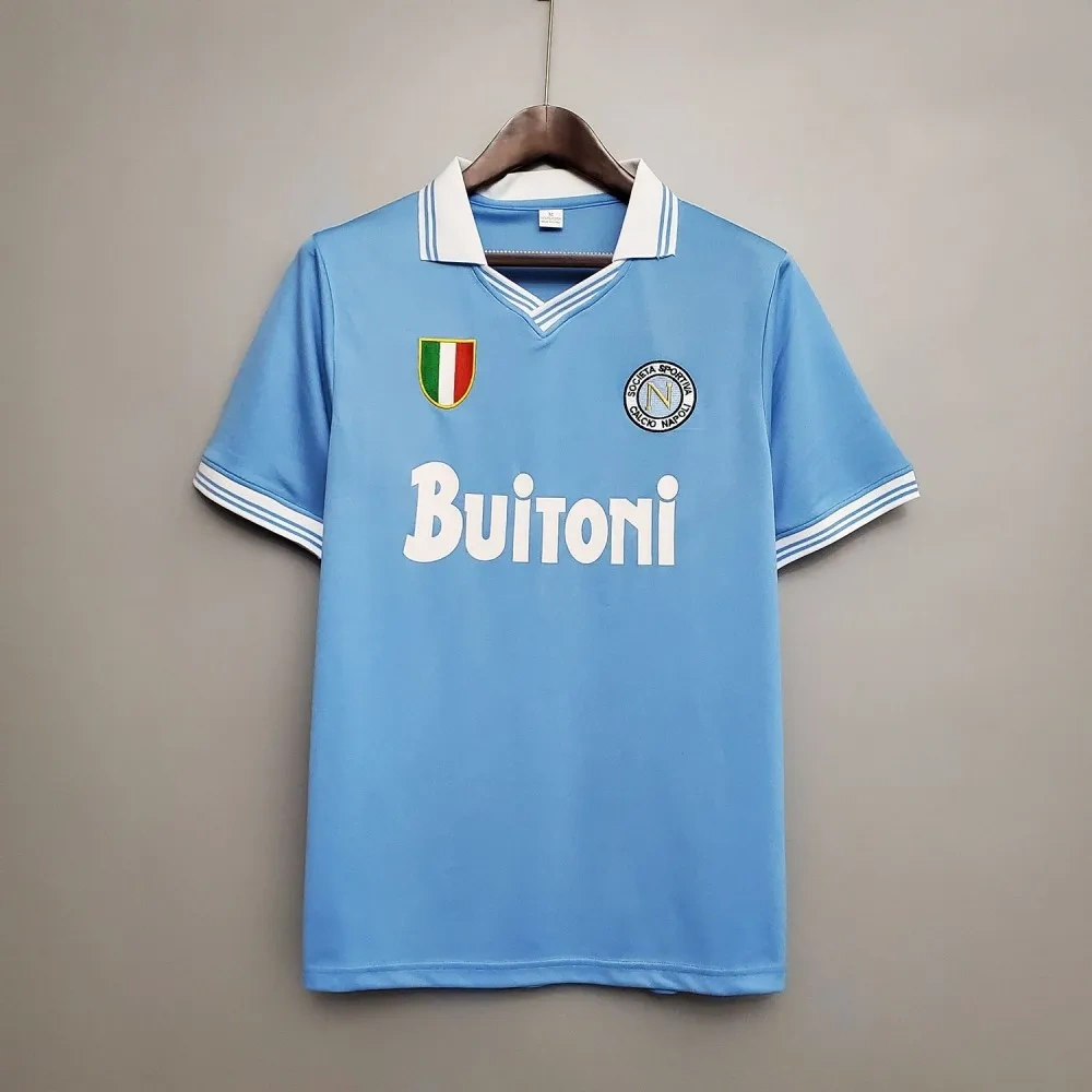 Camisa Napoli 1986/87 Home - Retrô