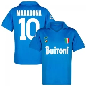Camisa Napoli 1987/88 Home - Retrô - Maradona Maradona