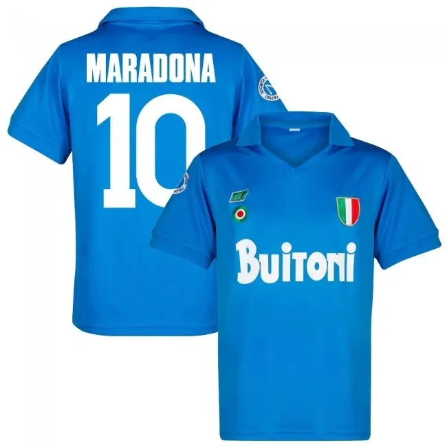 Camisa Napoli 1987/88 Home - Retrô - Maradona Maradona