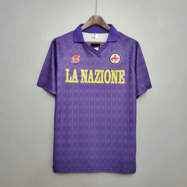 Camisa Fiorentina 1989/90 Home - Retrô