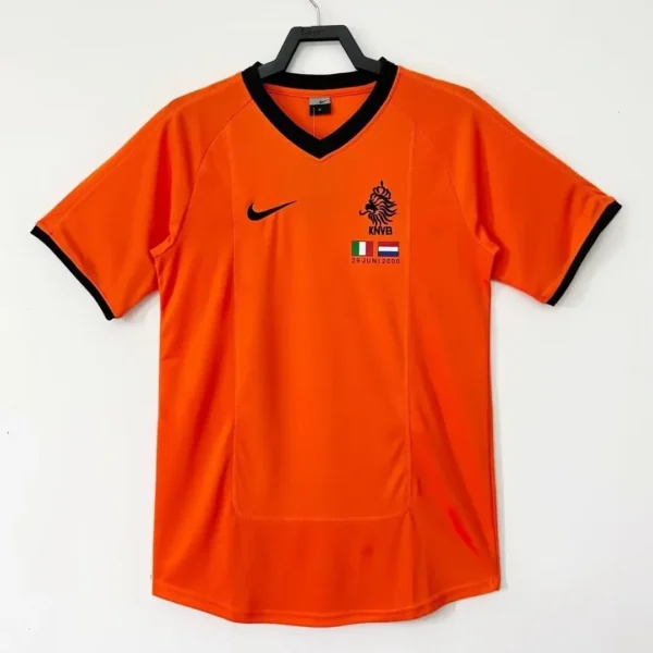 Camisa Holanda 2000 Home - Retrô - Euro Euro