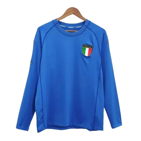 Camisa Itália 2000 Home - Retrô - Manga Longa - Euro Euro