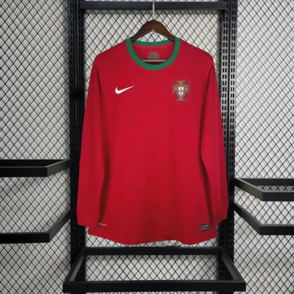 Camisa Portugal 2012/13 Home - Retrô - Manga Longa