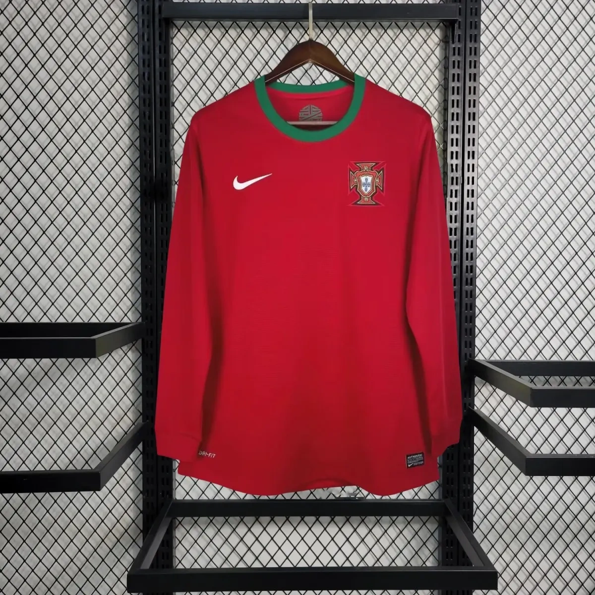 Camisa Portugal 2012/13 Home - Retrô - Manga Longa