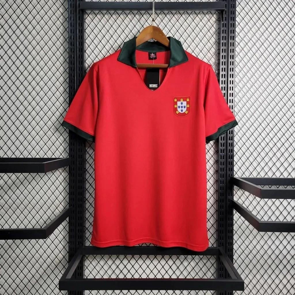 Camisa Portugal 1972 Home - Retrô