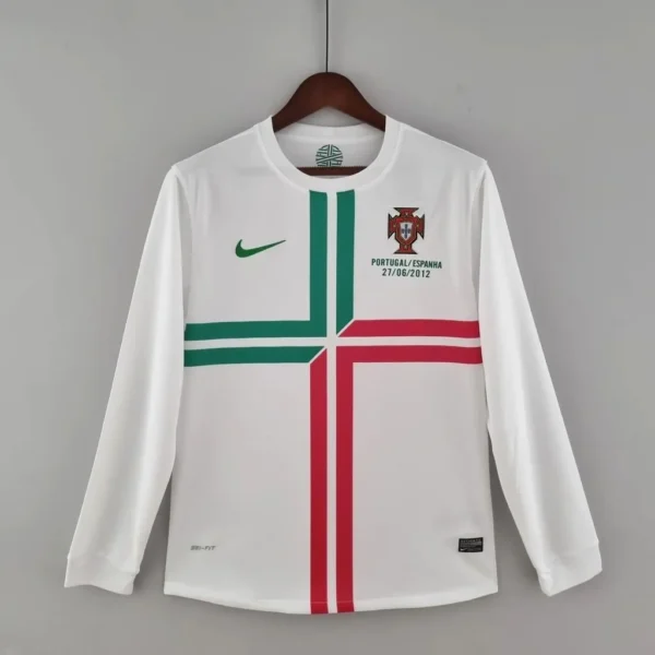 Camisa Portugal 2012 Away - Retrô - Manga Longa - Euro Euro