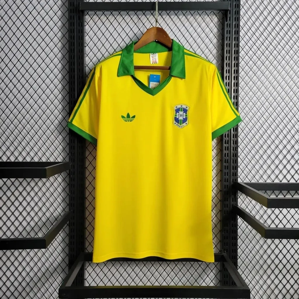 Camisa Brasil 1977/78 Home - Retrô