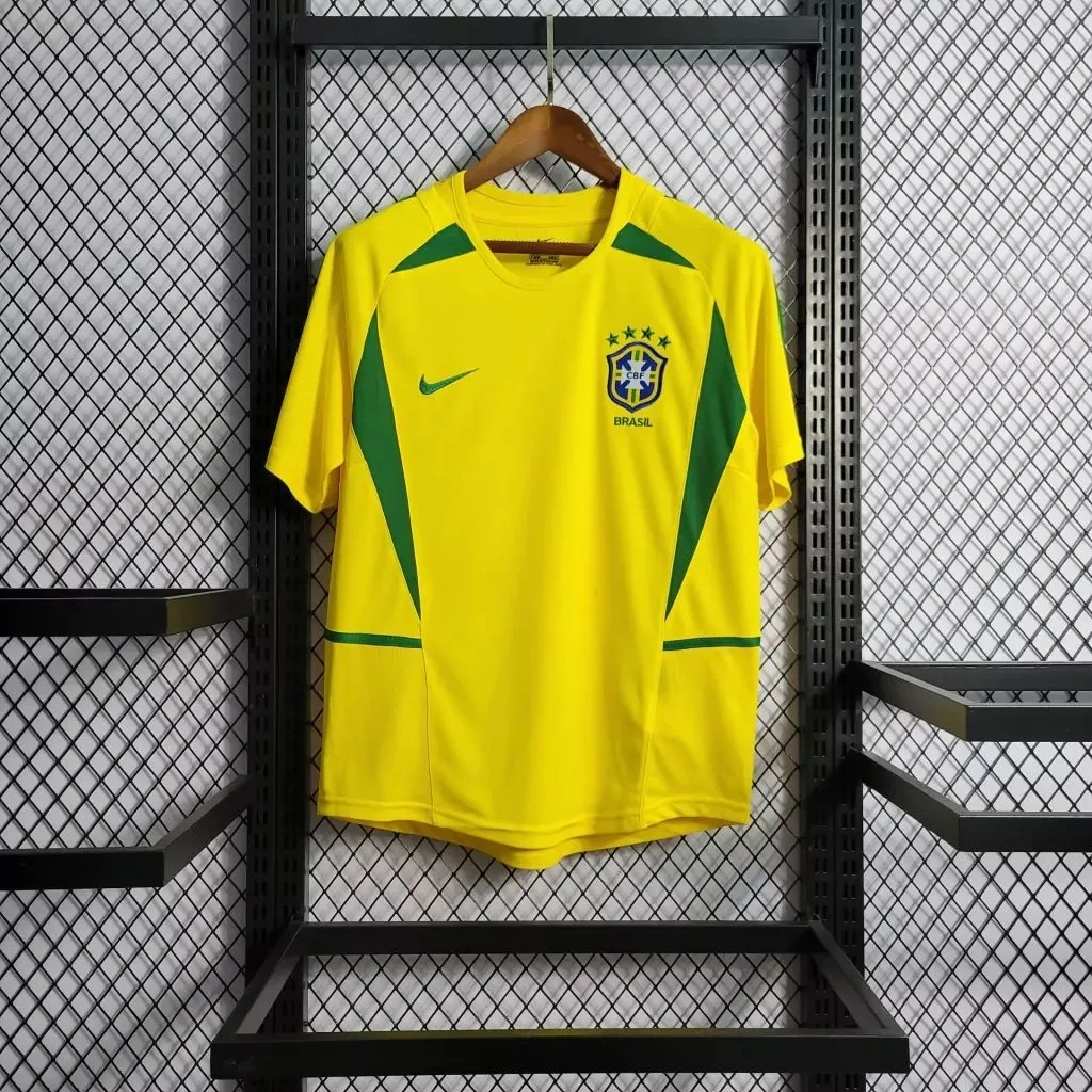 Camisa Brasil 2002/04 Home - Retrô