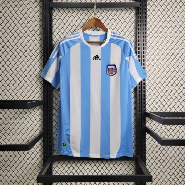 Camisa Argentina 2010 Home - Retrô - World Cup World Cup