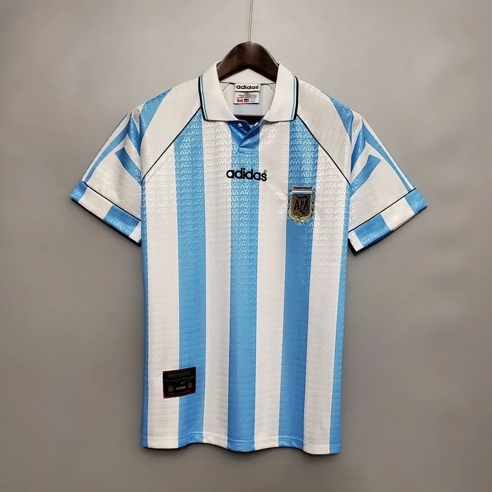 Camisa Argentina 1996/98 Home - Retrô
