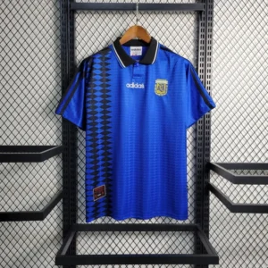 Camisa Argentina 1994 Away - Retrô - World Cup World Cup