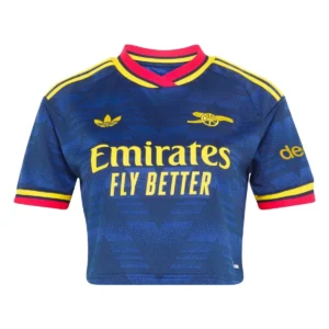 Camisa Arsenal 26/27 Away - Feminina - Cropped - Cropped Cropped