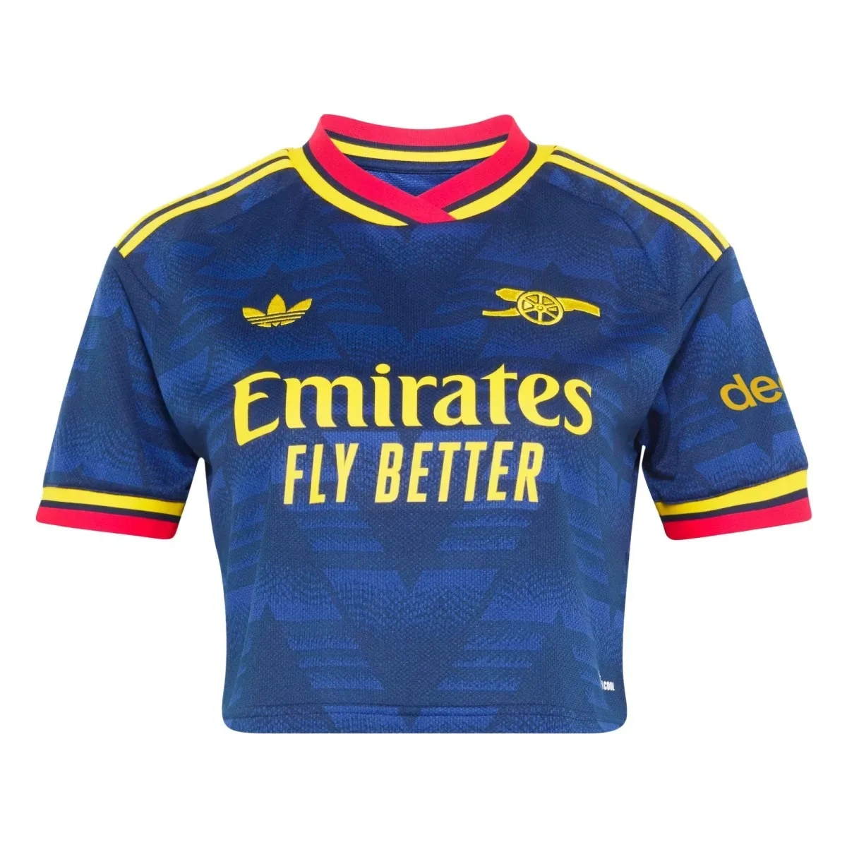 Camisa Arsenal 26/27 Away - Feminina - Cropped - Cropped Cropped