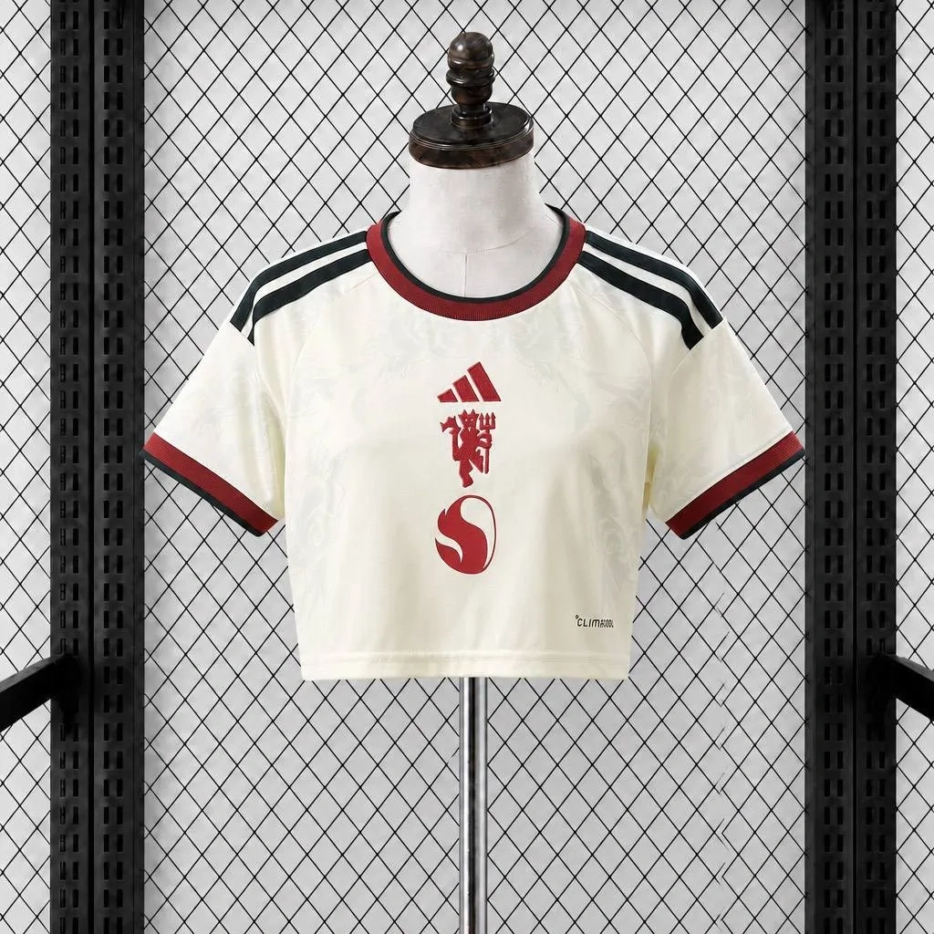 Camisa Manchester United 26/27 Third - Feminina - Cropped - Cropped Cropped