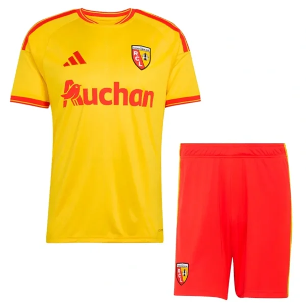 Kit Camisa + Short Genoa 26/27 Home - Rc Lens Rc Lens