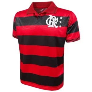 Thai Version Flamengo 1995 Retrô Team Polo