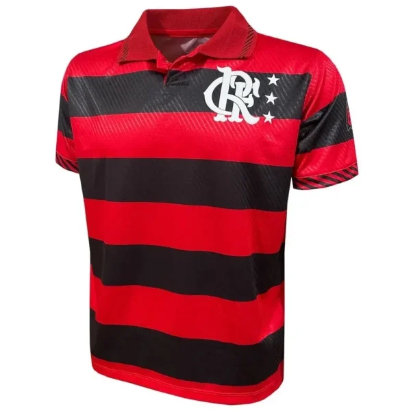 Thai Version Flamengo 1995 Retrô Team Polo