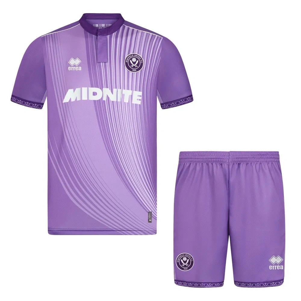 Kit Camisa + Short Sheffield United 25/26 Third