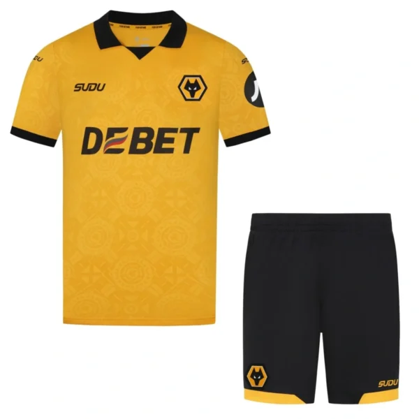 Kit Camisa + Short Wolverhampton 25/26 Home