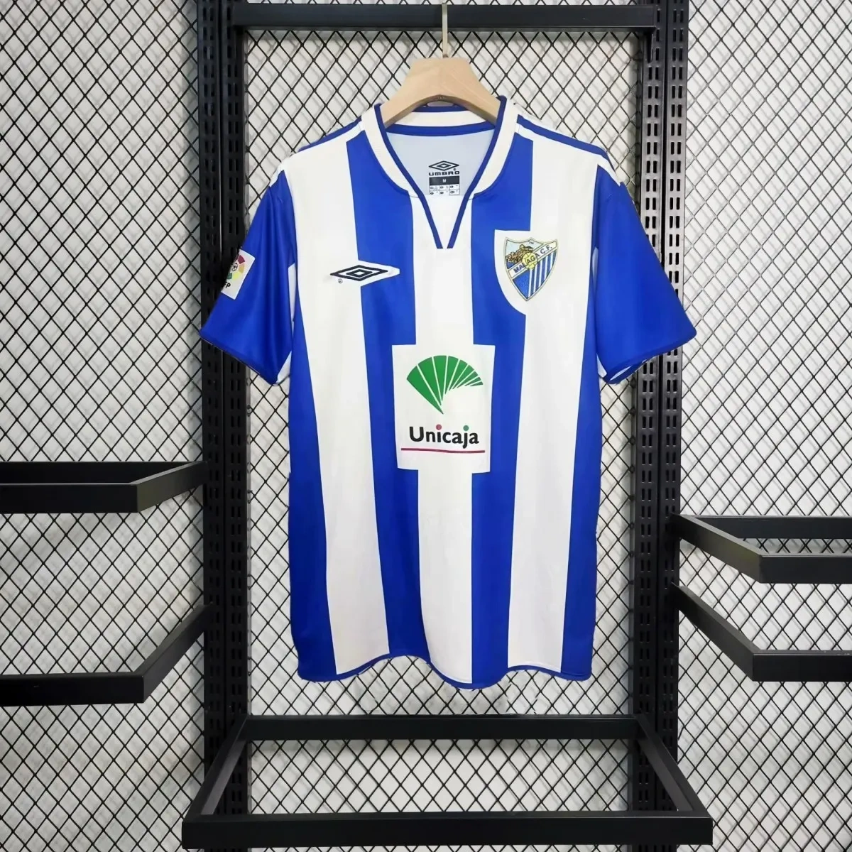 Camisa Málaga 2005/06 Home - Retrô - Cf Cf