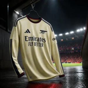 Camisa Arsenal 26/27 Terceira - Versão Jogador - Manga Longa