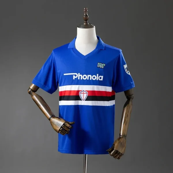 Camisa Sampdoria 1984/88 Home - Retrô