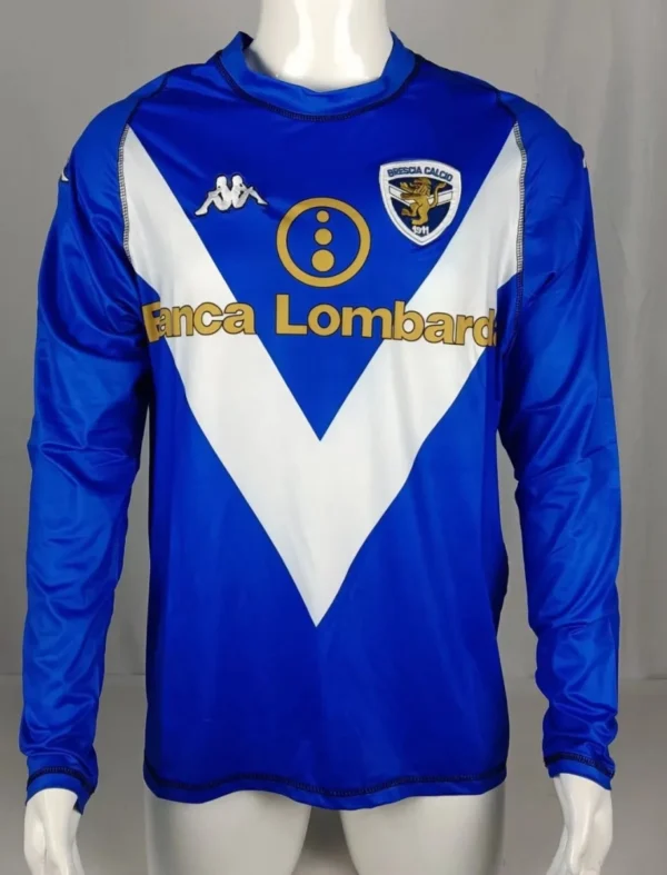 Camisa Brescia 2003/04 Home - Retrô - Manga Longa