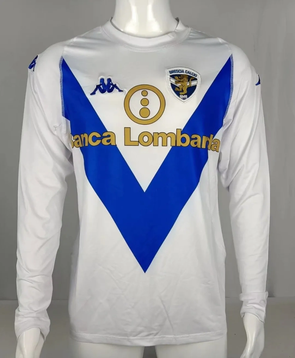 Camisa Brescia 2003/04 Away - Retrô - Manga Longa
