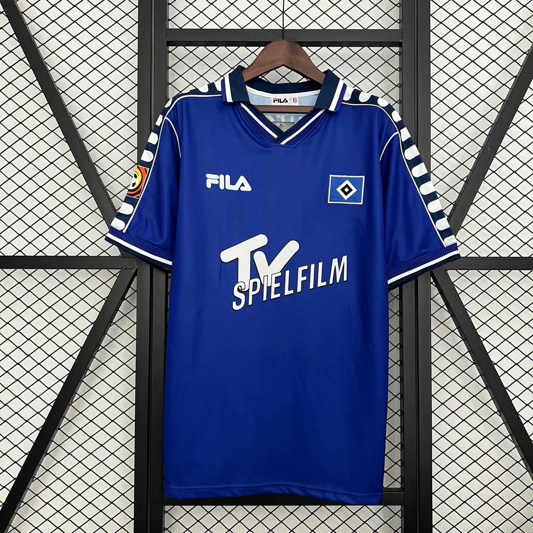 Camisa Hamburger SV 2000/01 Away - Retrô