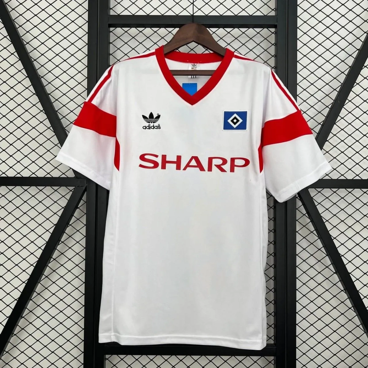 Camisa Hamburger SV 1988/89 Home - Retrô