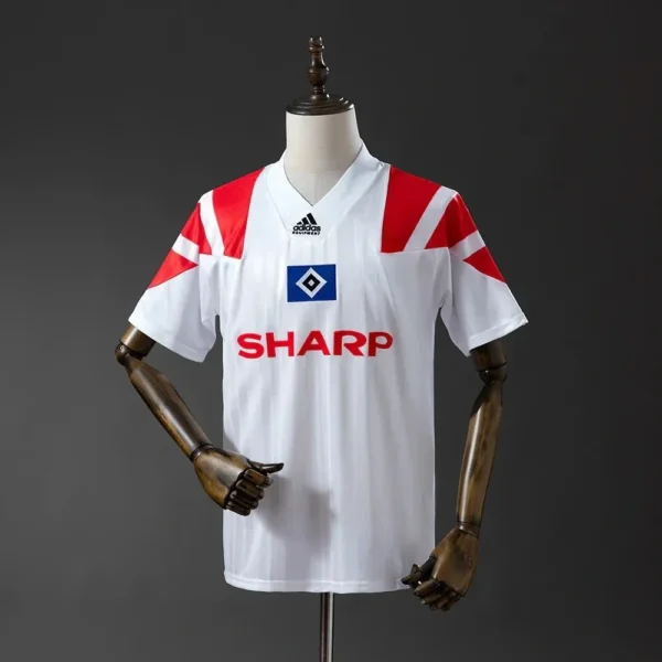 Camisa Hamburger SV 1992/93 Home - Retrô
