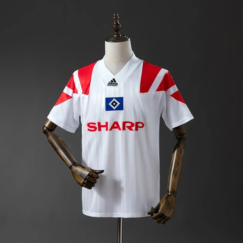 Camisa Hamburger SV 1992/93 Home - Retrô