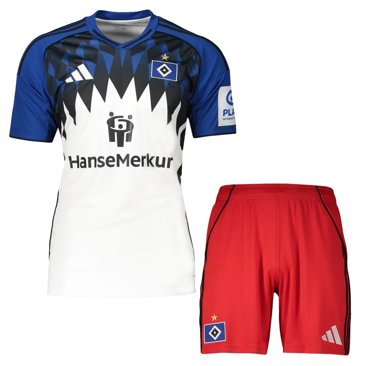 Kit Camisa + Short Hamburger SV 25/26 Home