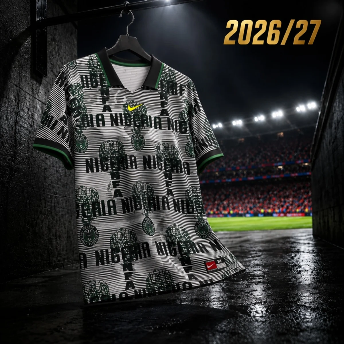 Camisa Nigéria 2026 - Retrô - Lifestyle
